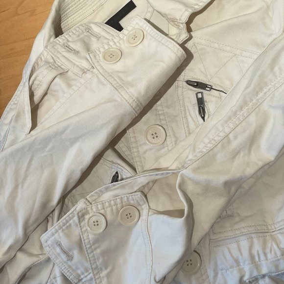 MARC JACOBS Ivory military/cargo cotton jacket - 8 - Picture 2 of 10